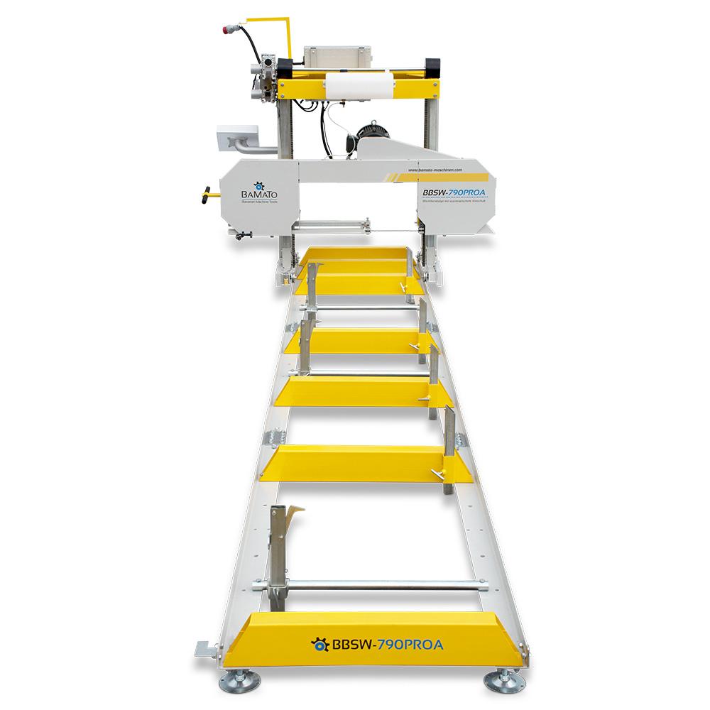 BAMATO Blockbands&auml;ge BBSW-790PROA mit 5,9m Rollbahn und automatischem Vorschub