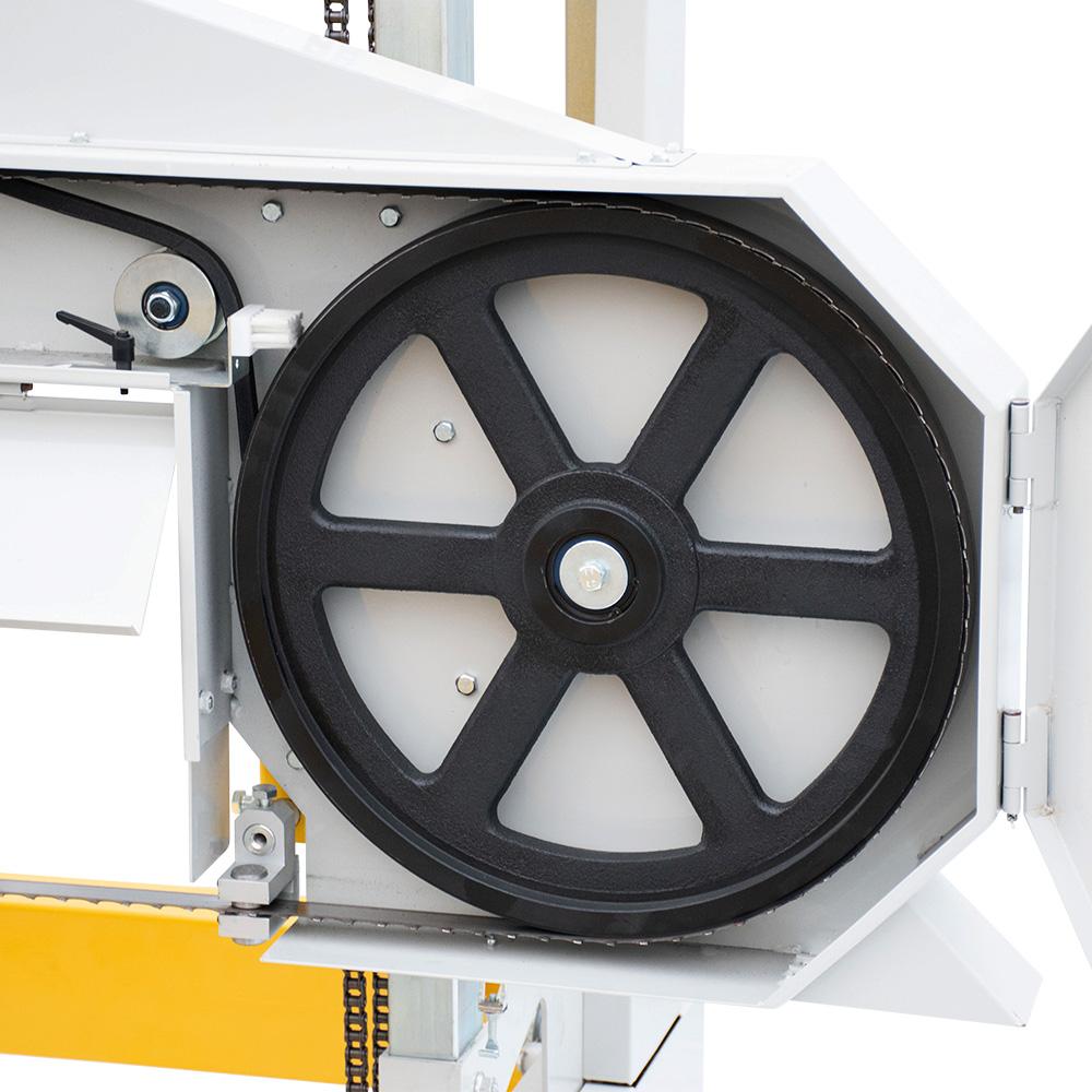 BAMATO Blockbands&auml;ge BBSW-790PROA mit 5,9m Rollbahn und automatischem Vorschub