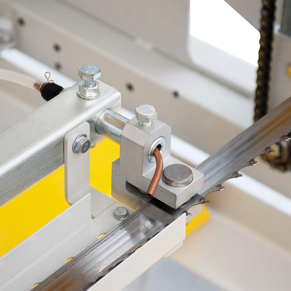 BAMATO Blockbands&auml;ge BBSW-790PROA mit 5,9m Rollbahn und automatischem Vorschub