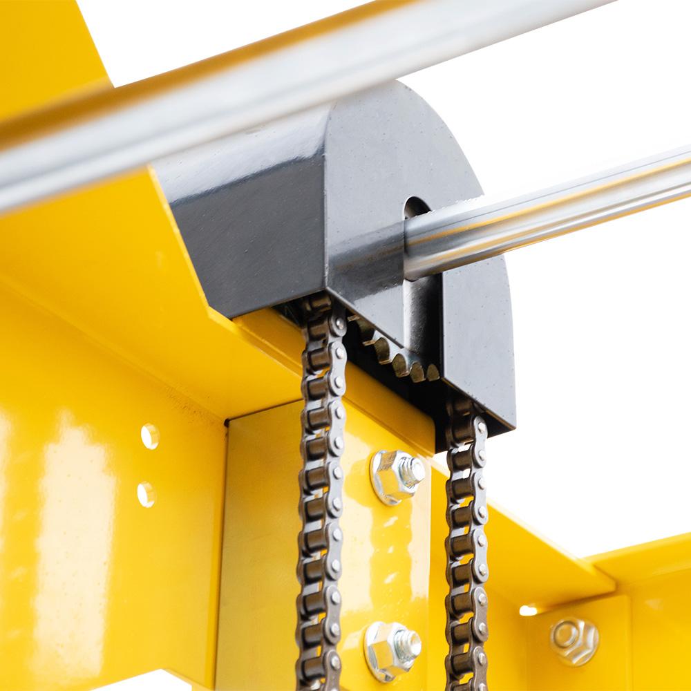 BAMATO Blockbands&auml;ge BBSW-790PROA mit 5,9m Rollbahn und automatischem Vorschub