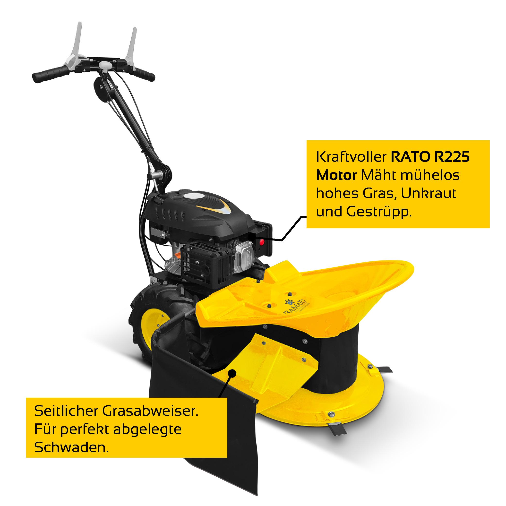 BAMATO Hochgrasschneider / Kreiselm&auml;her GS-170 mit RATO Motor